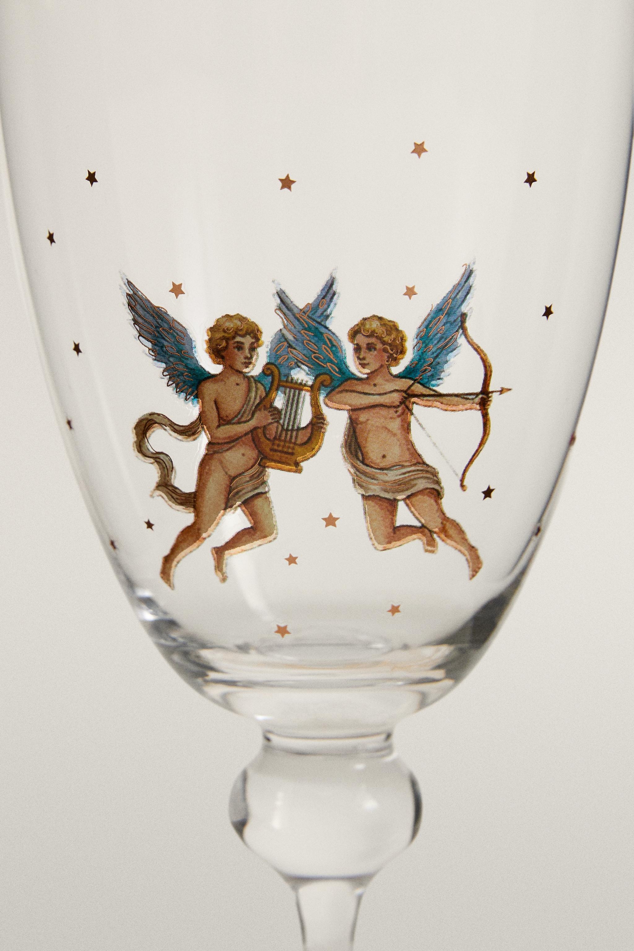 GEMINI ZODIAC GLASS | MARISA BERENSON